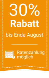 30% Rabatt